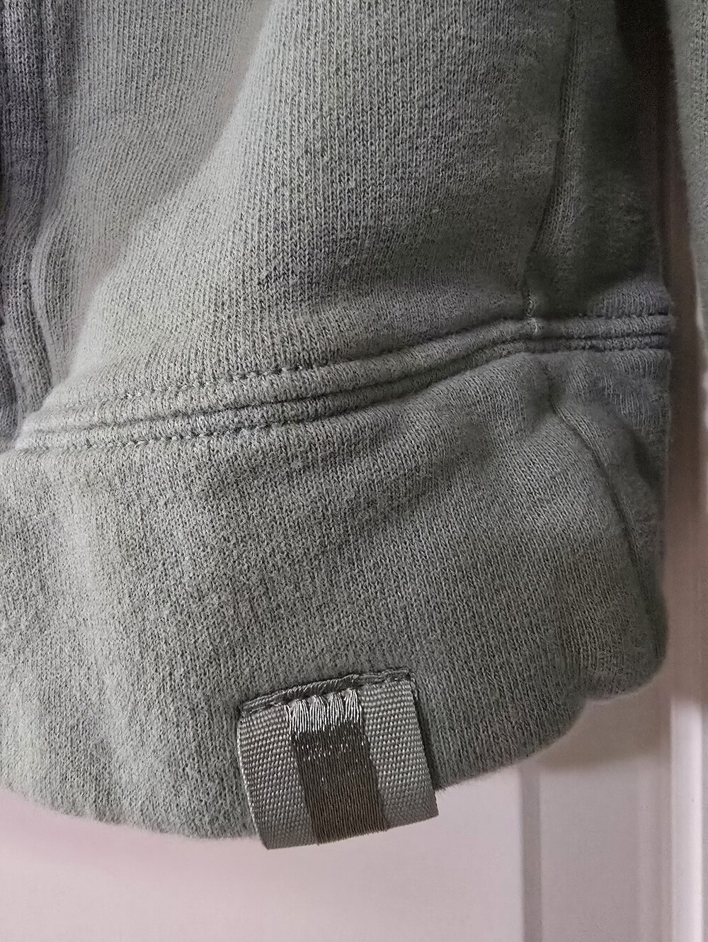 Tommy Bahama Women's Half Zip-Up Pullover Sweater in Sage Green - Picture 4 of 5